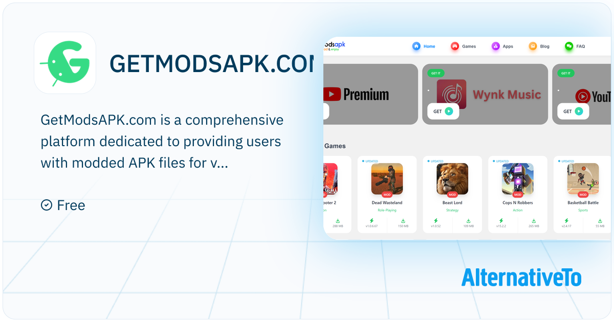 GETMODSAPK.COM: GetModsAPK.com is a go-to site for downloading modded ...