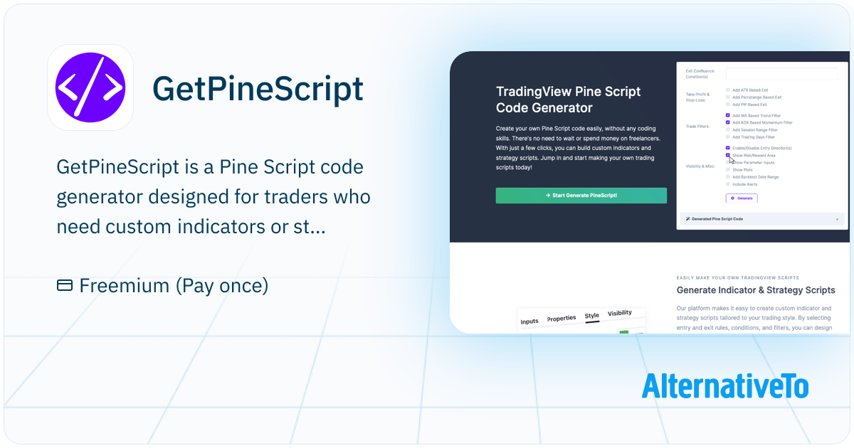 GetPineScript: Easily create TradingView strategies and indicators, no ...
