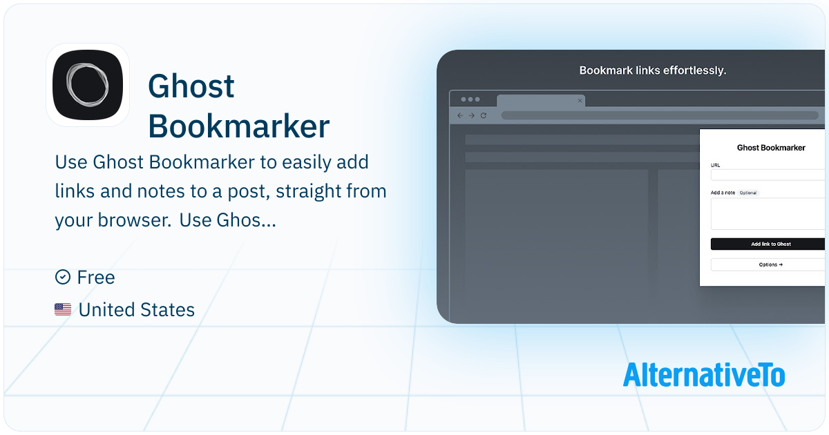 Ghost Bookmarker: Use Ghost Bookmarker to easily add links and notes to ...