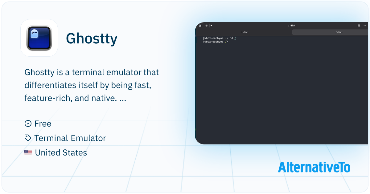 Ghostty: Fast, native terminal emulator with GPU acceleration ...