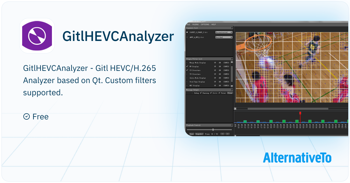 GitlHEVCAnalyzer: Gitl HEVC/H.265 Analyzer is an open-source tool for ...