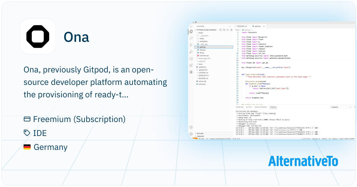 Ona (Previously Gitpod): Always ready to code - spin up fresh ...