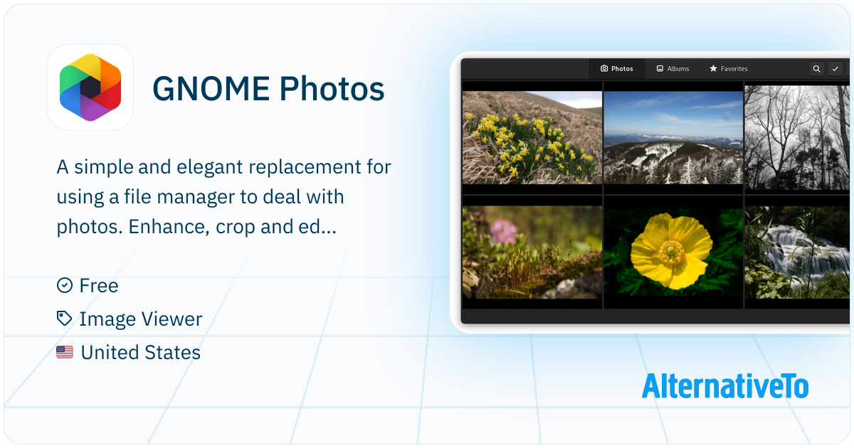GNOME Photos: A simple and elegant replacement for using a file ...