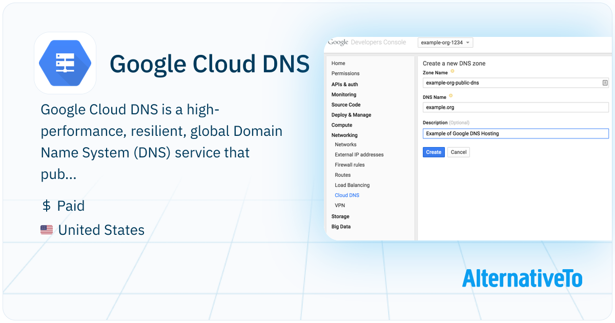 Google Cloud DNS: Reliable, resilient, low-latency DNS serving from ...