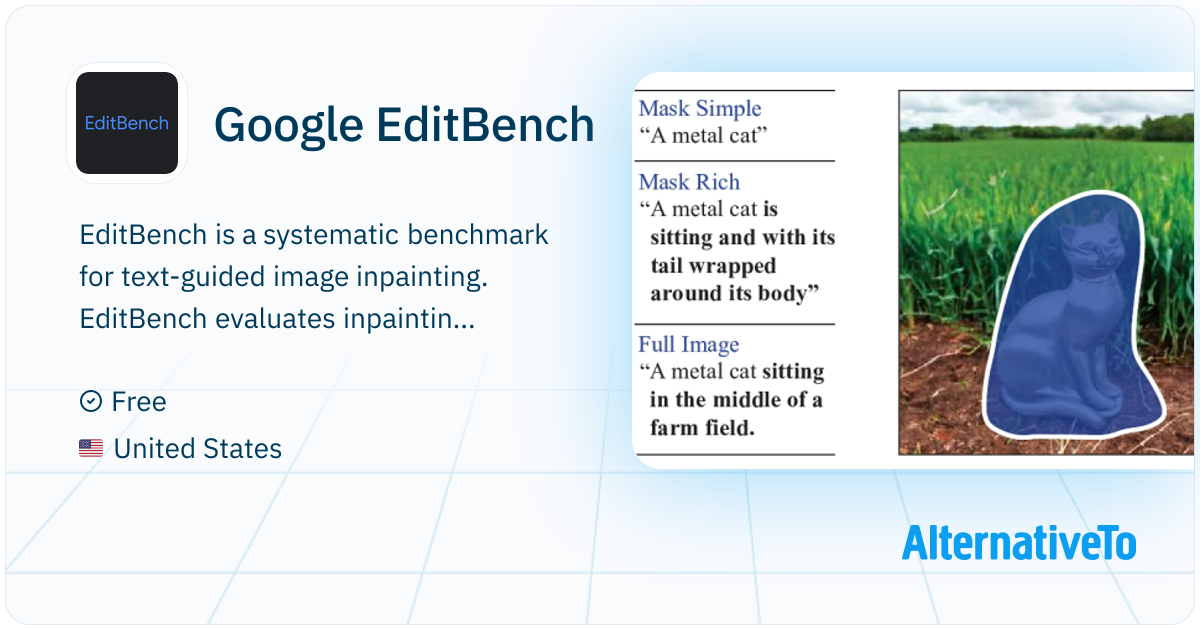 Editing Bench Google EditBench: Advancing and Evaluating Text-Guided Image Inpainting ...
