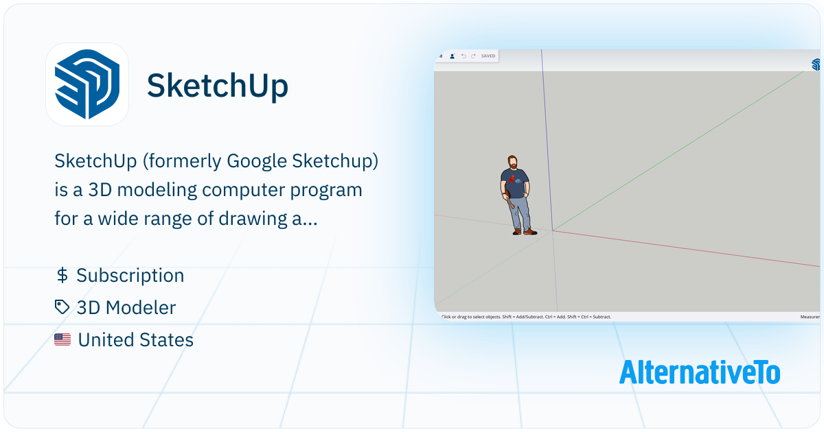 SketchUp: Versatile 3D tool for professionals and hobbyists | AlternativeTo