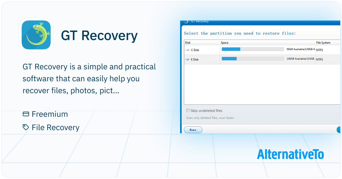 GT Recovery: Free Data Recovery software for windows and can recover ...