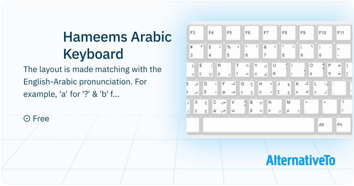 Hameems Arabic Keyboard: A handy, lightweight keyboard widget designed ...