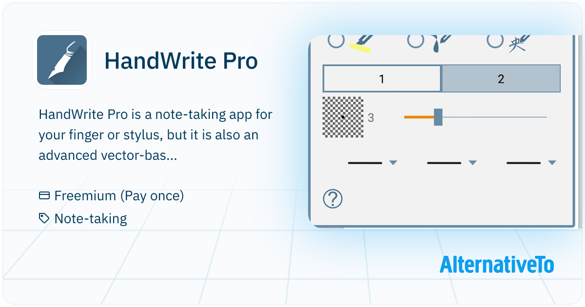HandWrite Pro: Note-taking app for your | AlternativeTo