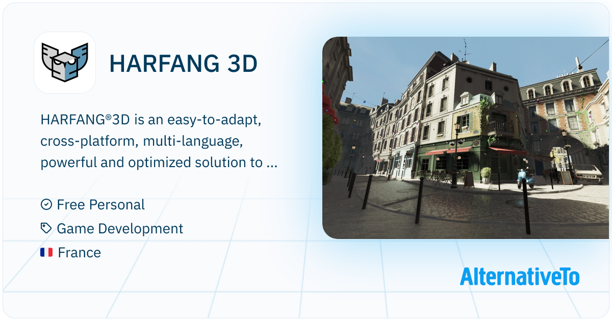 HARFANG 3D: HARFANG®3D is a cross-platform & multi-language solution to ...