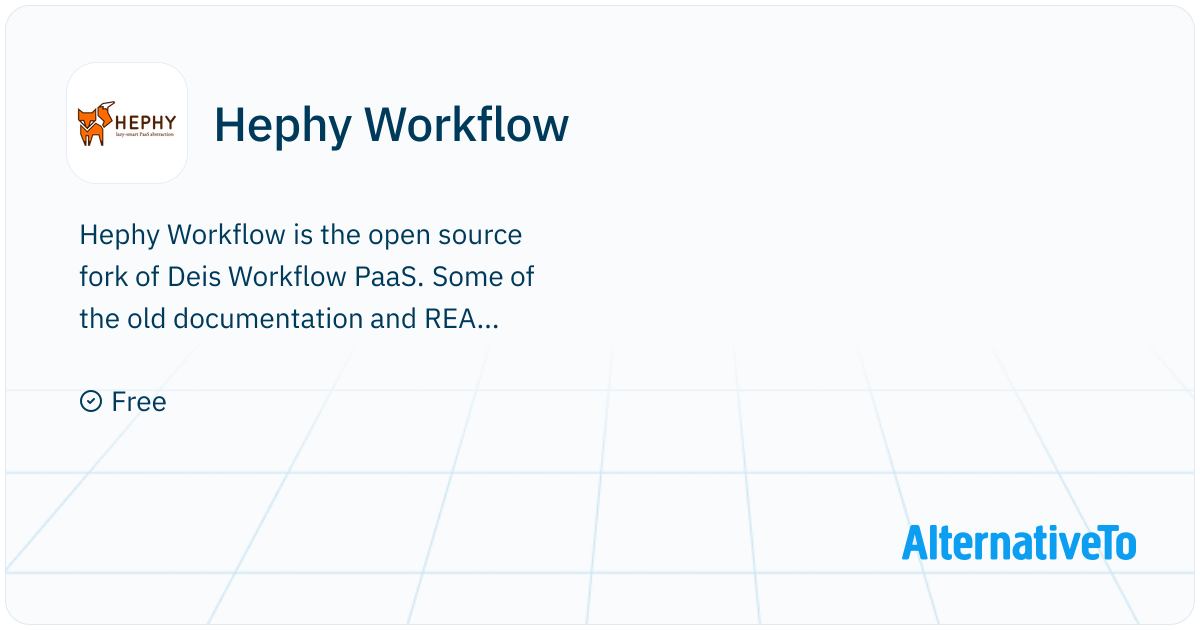 Hephy Workflow: - An open source fork of Deis Workflow - The open ...