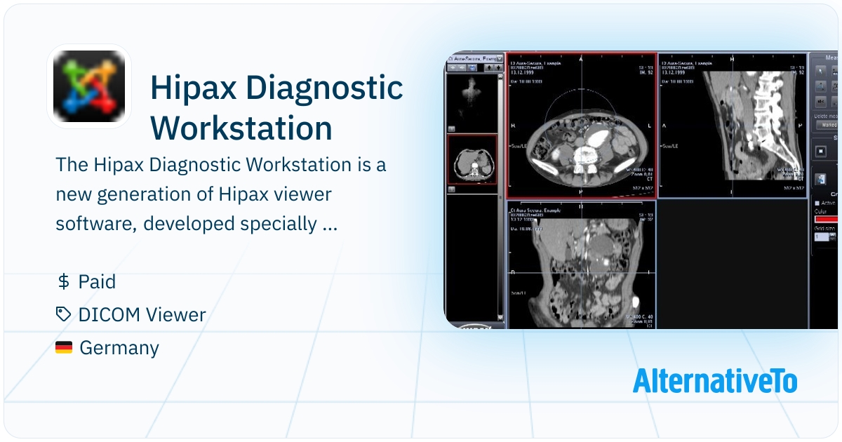 Hipmax Program Hipax Diagnostic Workstation: The Hipax Diagnostic Workstation is a new ...