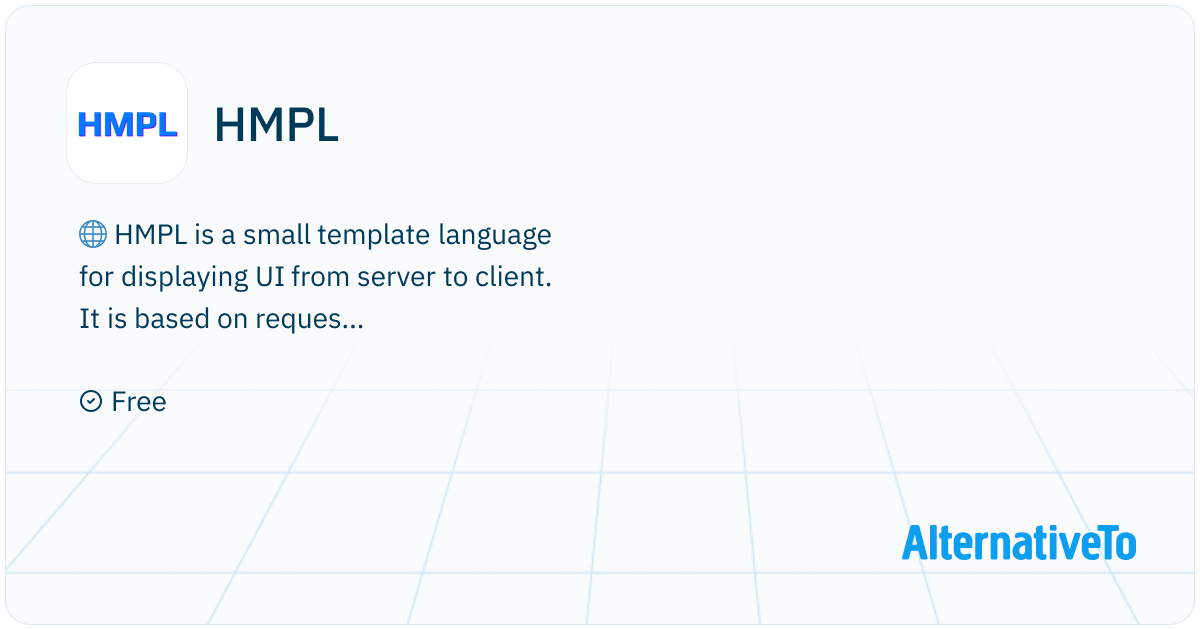 HMPL: Template language for displaying UI from server to client ...
