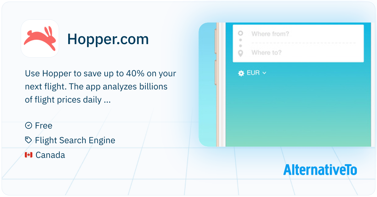 Hopper.com: Use Hopper to save up to 40% on your next flight ...