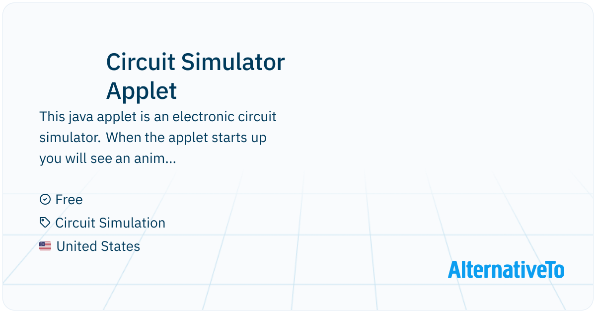 Circuit Simulator Applet: This java applet is an electronic circuit ...