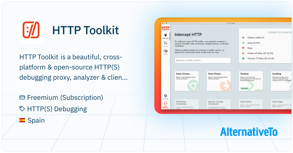 HTTP Toolkit: Suite of open-source tools for debugging, testing and ...