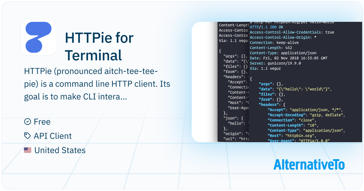 HTTPie for Terminal: A simple yet powerful command-line HTTP and API ...