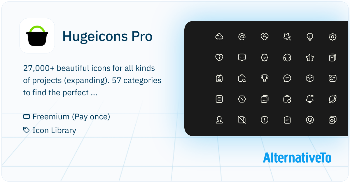Hugeicons Pro: 27,000+ Beautiful icons for developers and designers ...