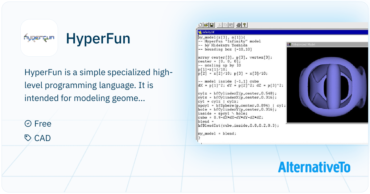 Hyperfun HyperFun: Simple specialized high-level | AlternativeTo