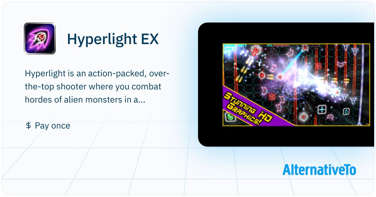 Hyperlight EX: Fight off hordes of evil in this brilliant and intense ...