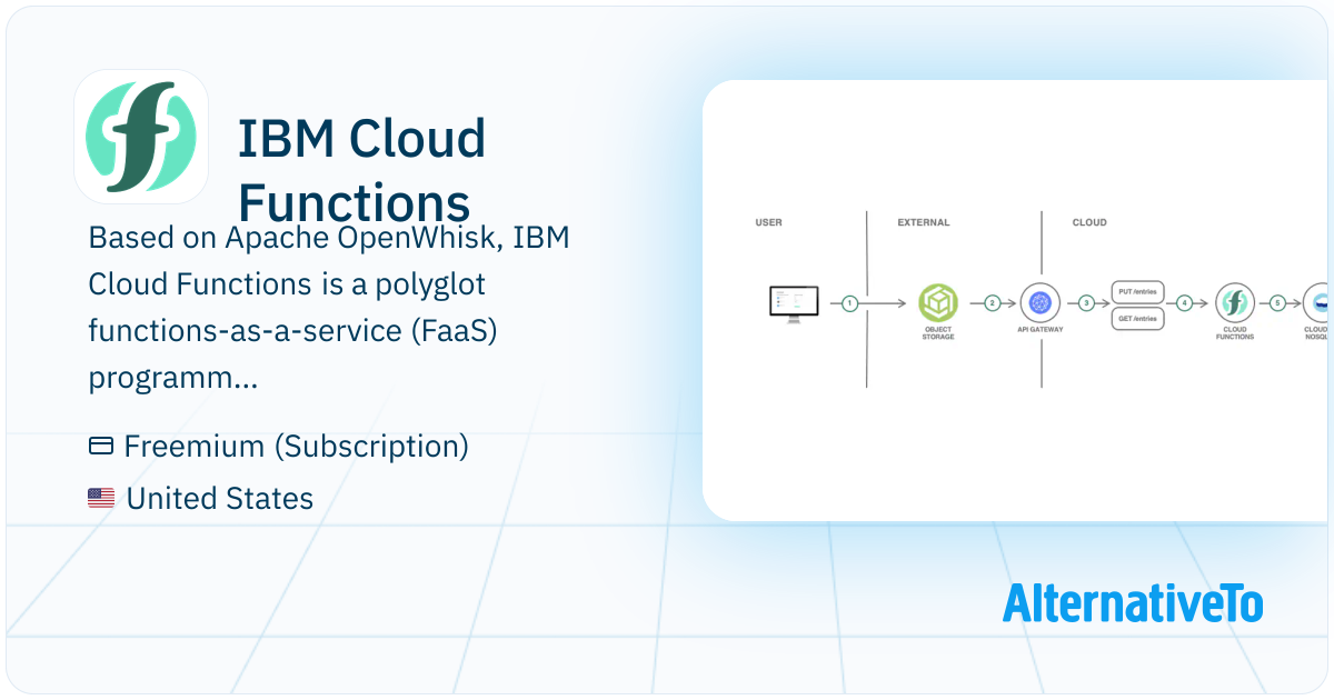 IBM Cloud Functions: Sign up for an IBM Cloud account and get 5 million ...