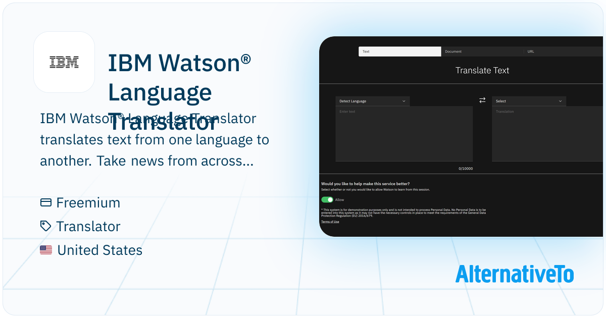 IBM Watson® Language Translator: Expand to new markets by instantly ...
