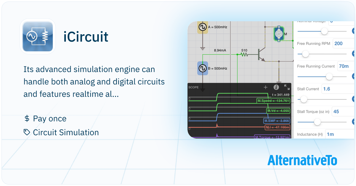 Circuit Js iCircuit: The easy to use electronic circuit simulator and designer ...