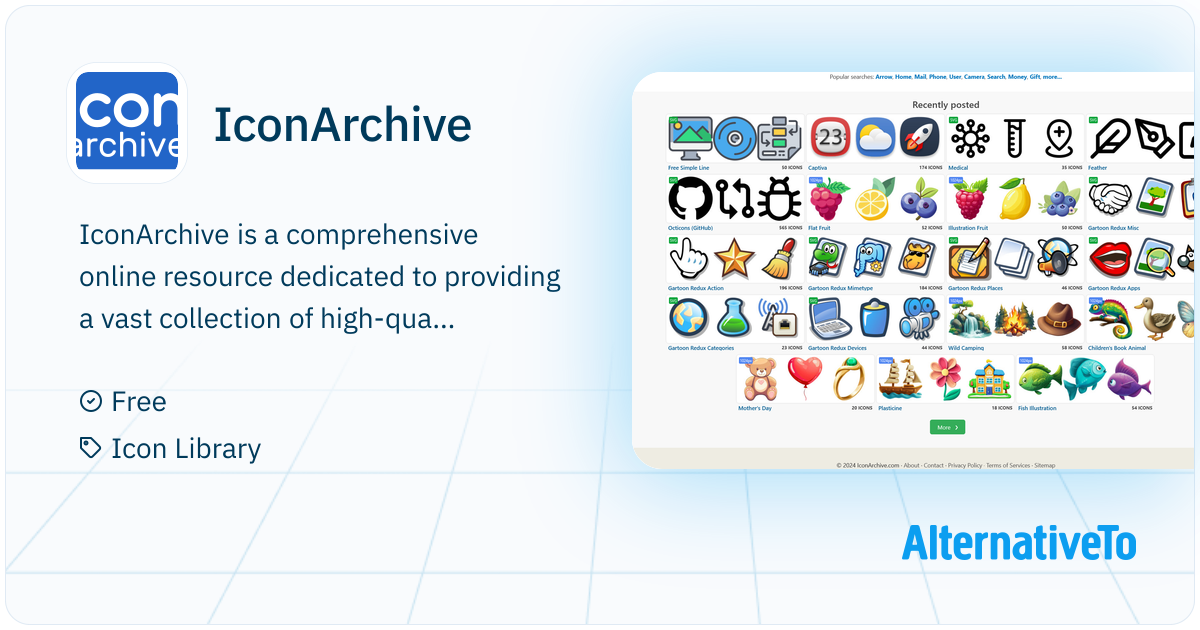 IconArchive: : Your Go-To Source for Icons | AlternativeTo