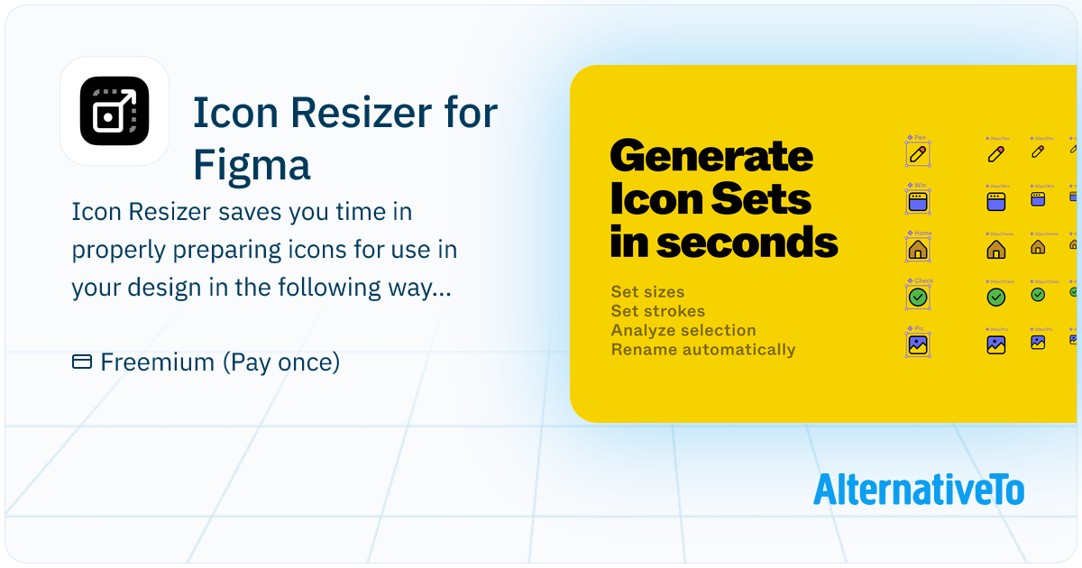 Icon Resizer for Figma: Icon Resizer — plugin for Figma that saves you ...