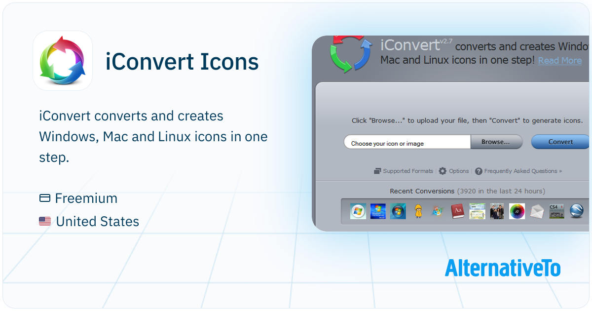 iConvert Icons: IConvert converts and creates Windows, Mac and ...