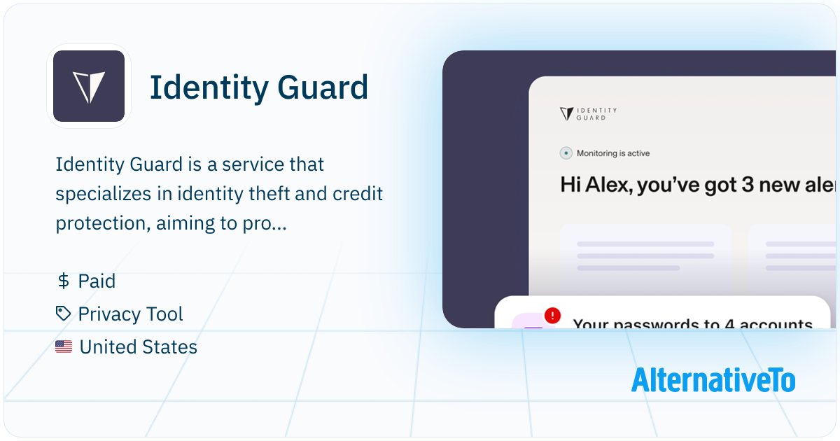 Identity Guard: Service that specializes in | AlternativeTo