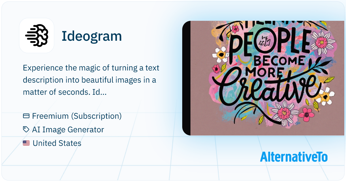 Ideogram: Free-to-use AI tool that generates realistic images, posters ...