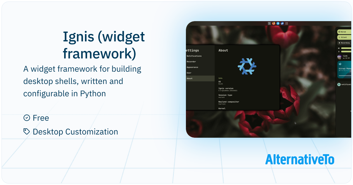 Ignis (widget framework): A widget framework for building desktop ...