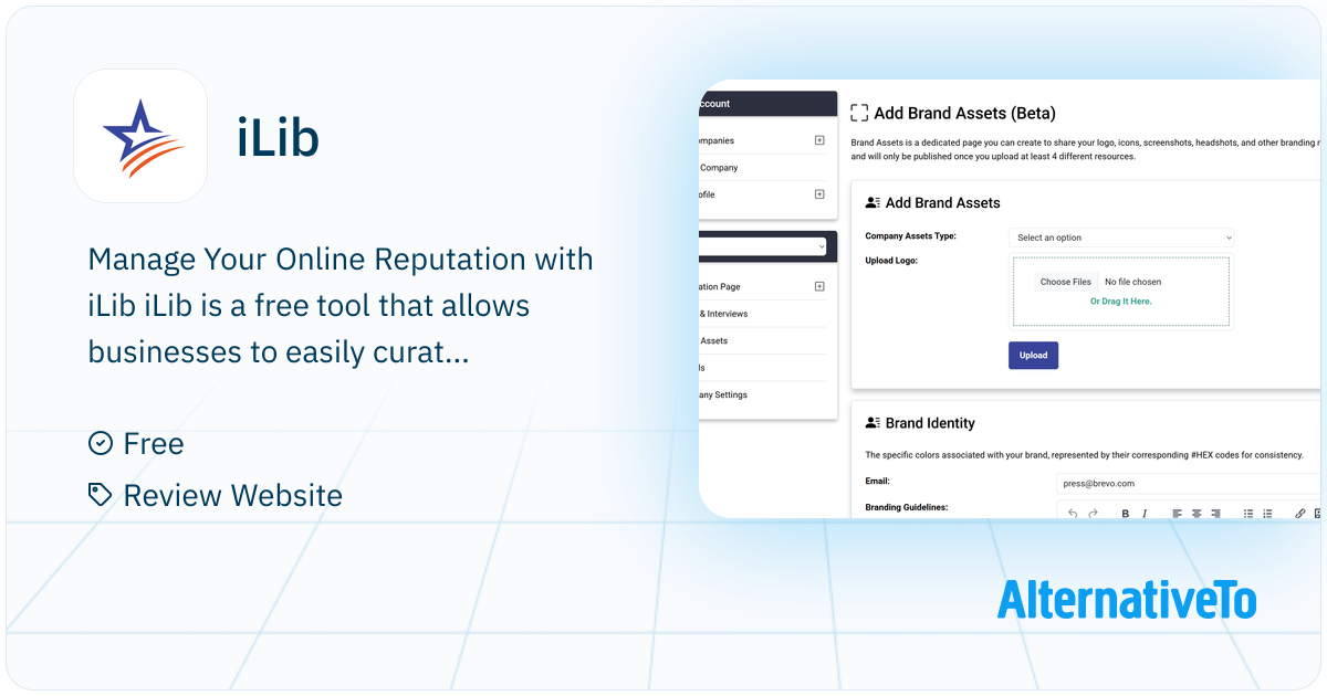 Ilib iLib: Free platform that helps businesses manage and showcase their ...