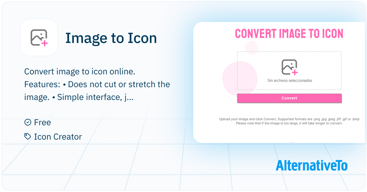 Image to Icon: Convert image to icon online | AlternativeTo