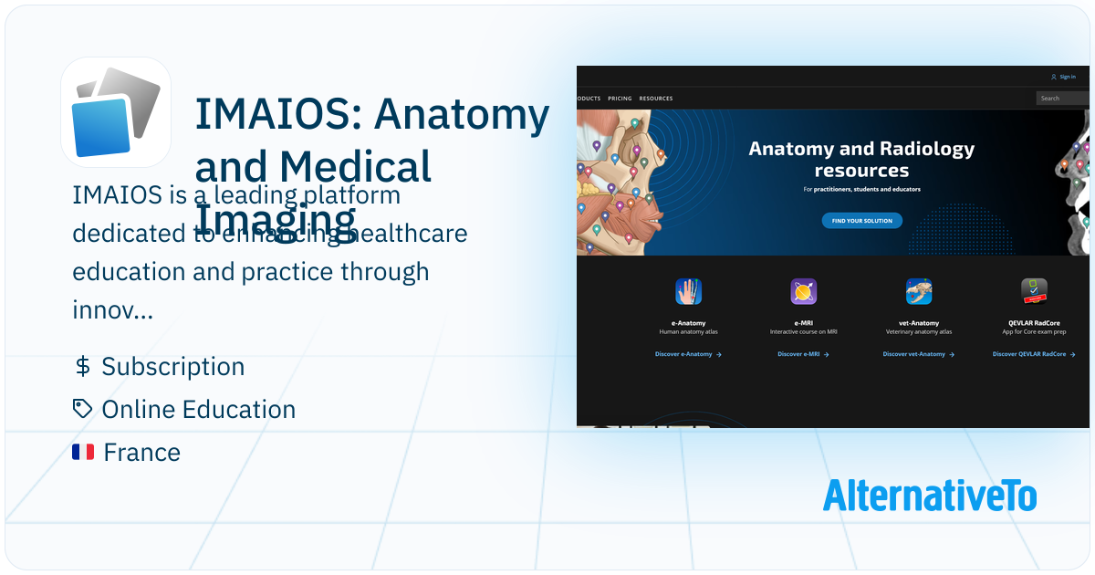 IMAIOS: Anatomy and Medical Imaging: Revolutionizing Healthcare ...
