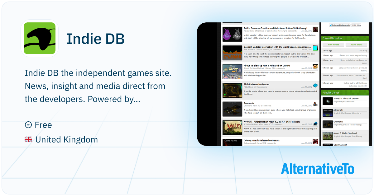 Indie DB: The independent games site. News, insight and media direct ...