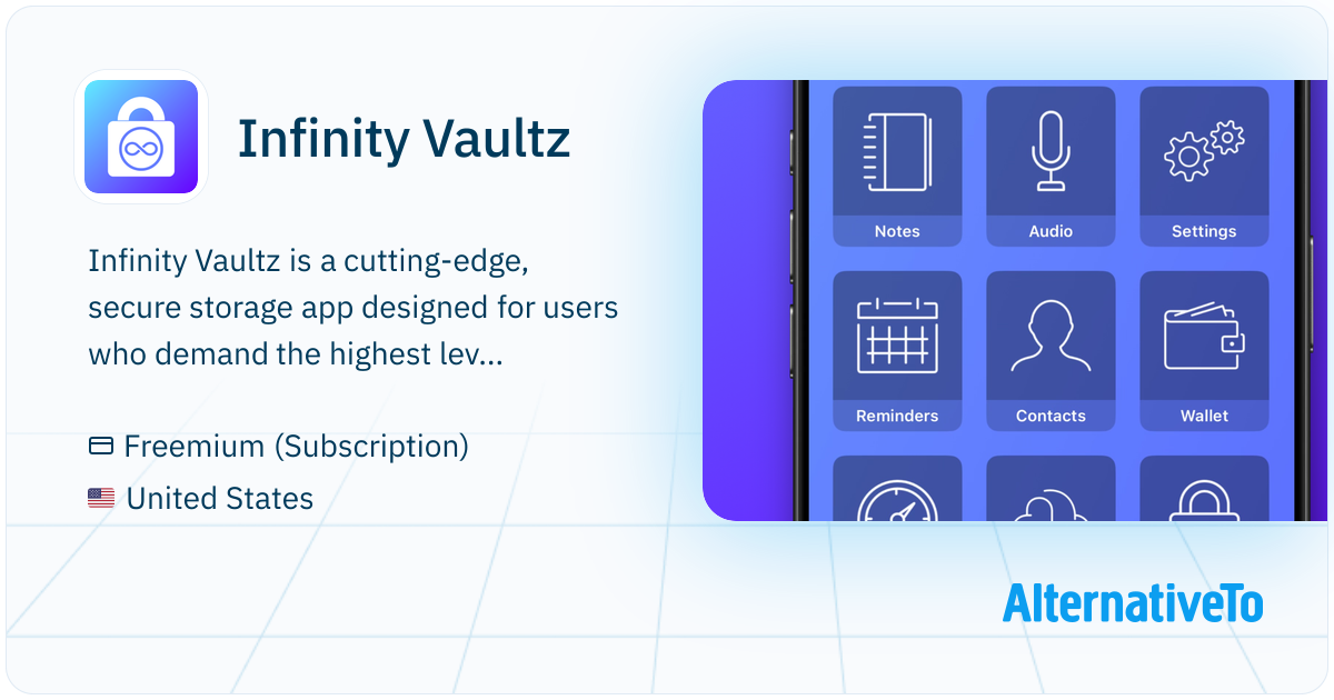 Infinity Vaultz: Your Private Vault for Photos, Videos, Files, Notes ...