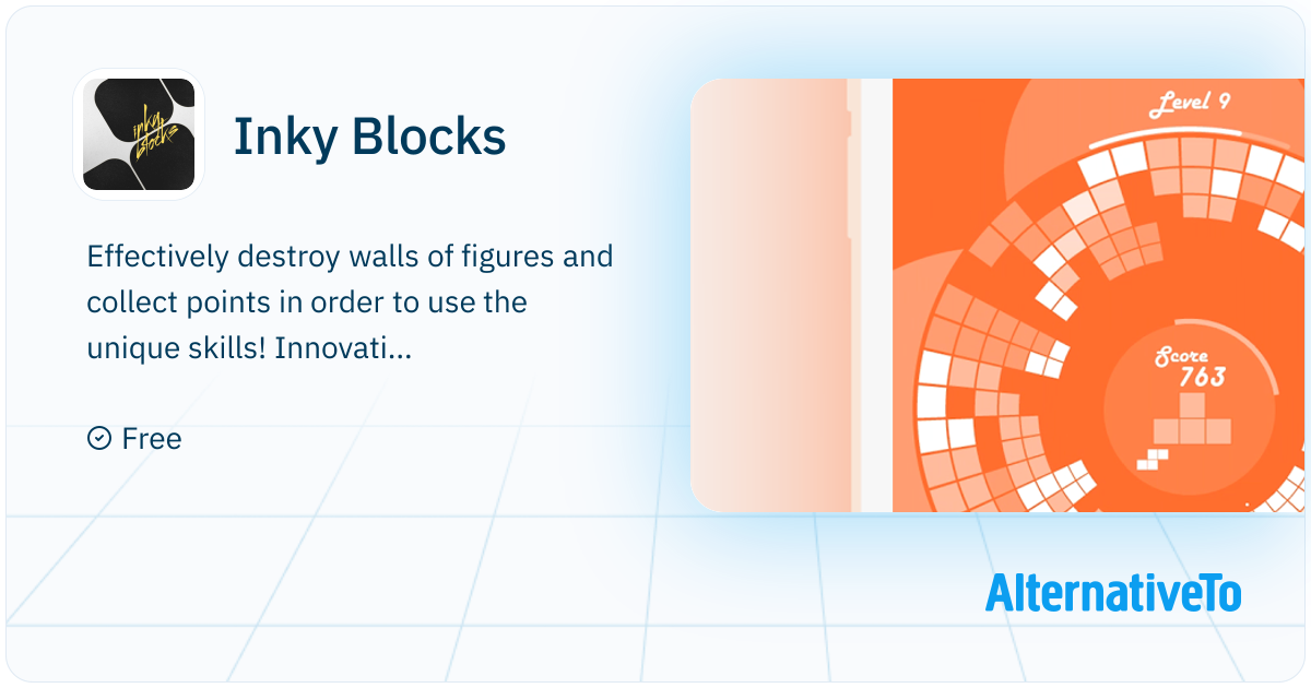 Inky Blocks: A colorful, circular spin on the classic game of Tetris ...