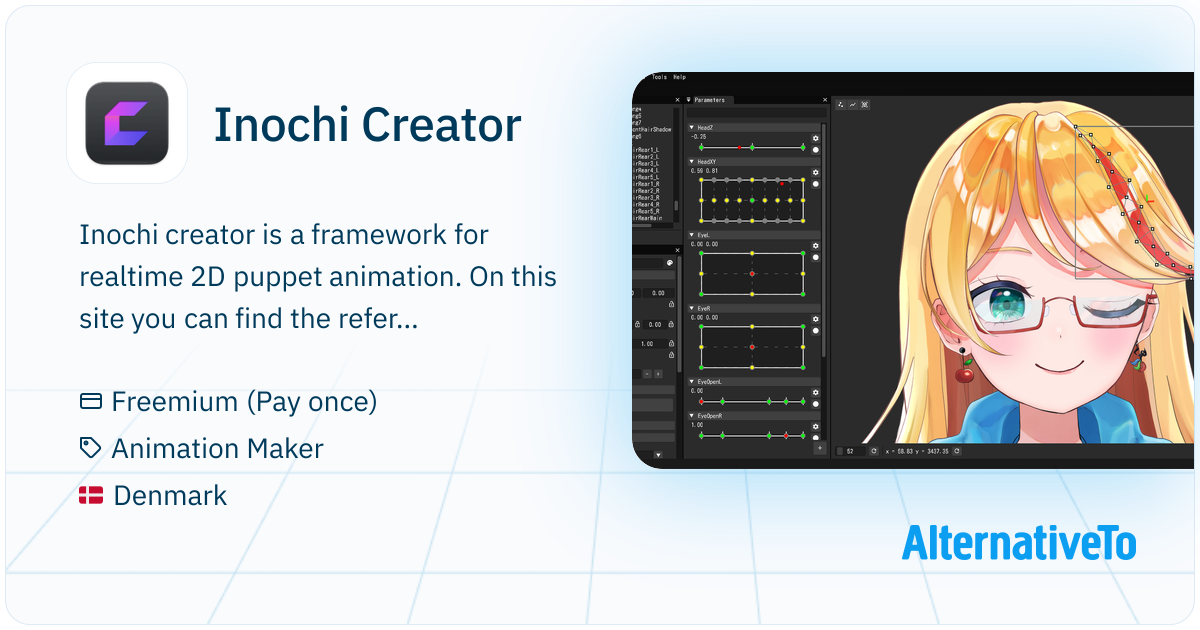 Inochi Creator: Inochi2D Rigging Application | AlternativeTo