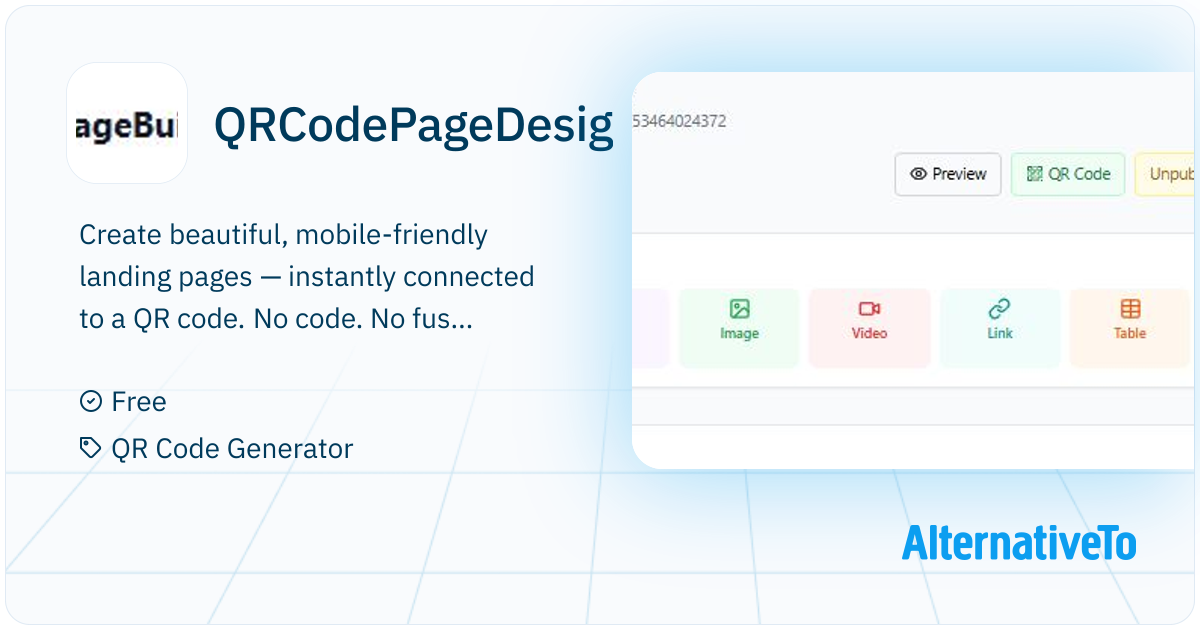 QRCodePageDesign.com: Create mobile pages with drag-and-drop, instantly ...