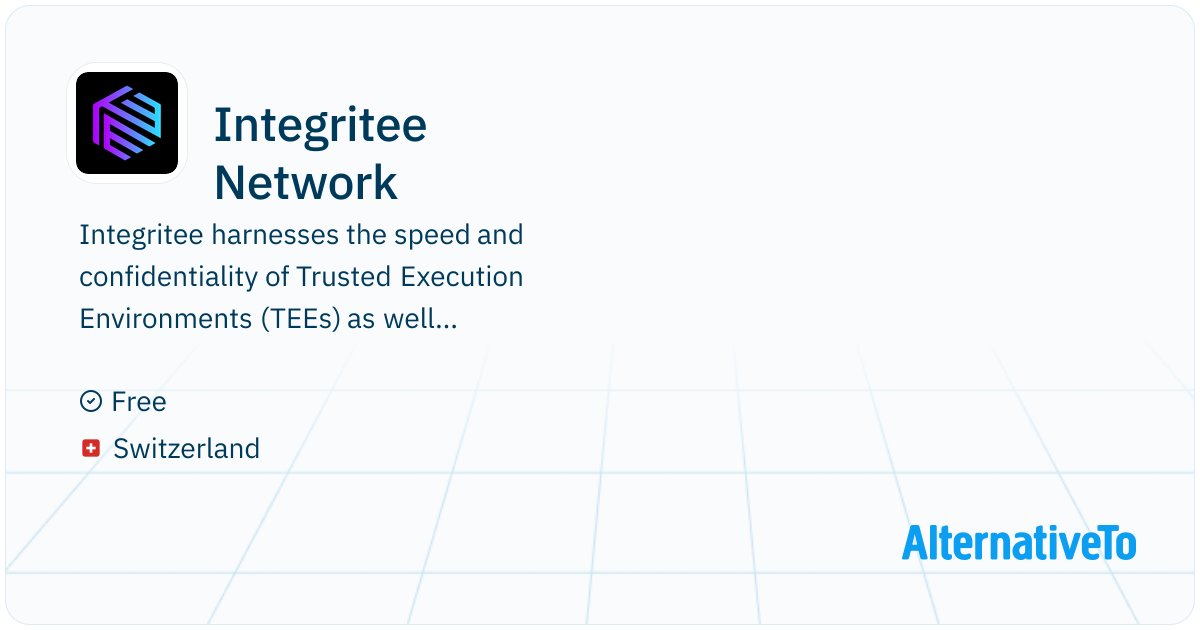 Integritee Network: The fastest, most scalable and secure Web3 network ...