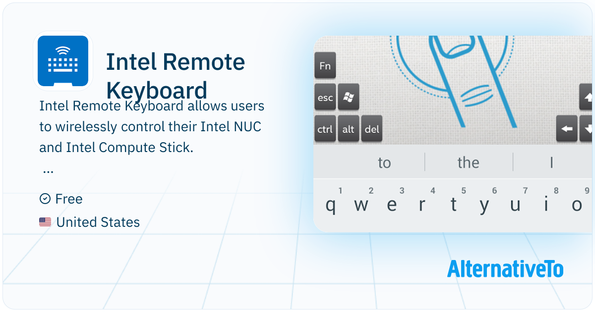 Intel Remote Control Intel Remote Keyboard: Wirelessly control your Intel NUC and Intel ...