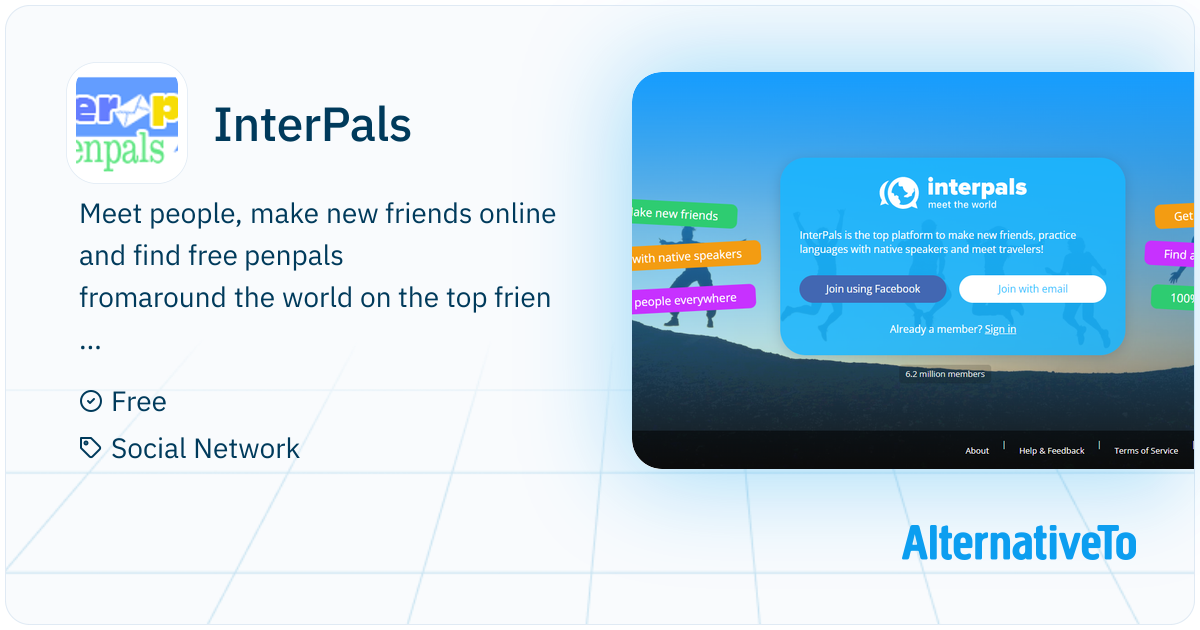 Interpal InterPals: The top site to meet people and make new friends, penpals ...