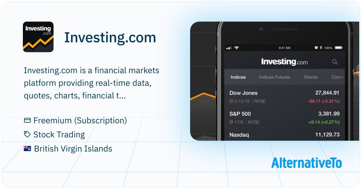Investing.com: A financial markets platform providing real-time data ...