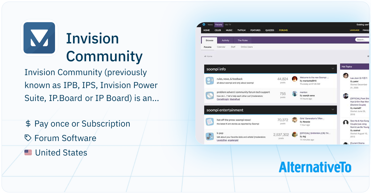 Alternative Invision Community Ranks Graphics Invision Community: Flexible, feature-packed and easy to customize ...