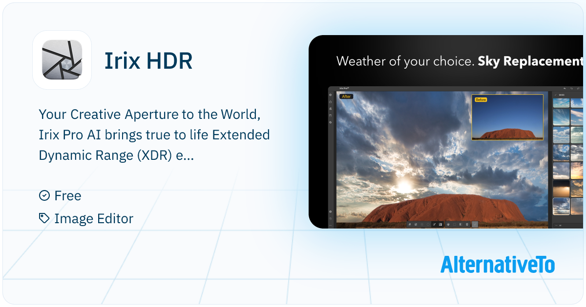 Irix HDR: An AI powered photo editing app for Mac and Windows systems ...