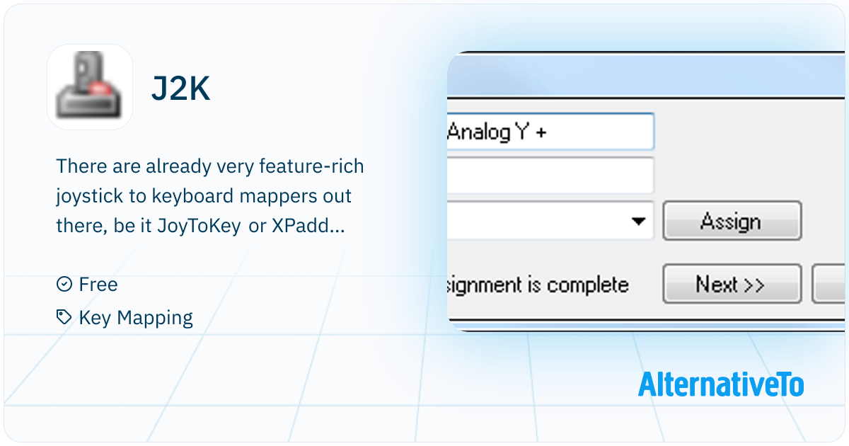 J2K: There are already very feature-rich joystick to | AlternativeTo