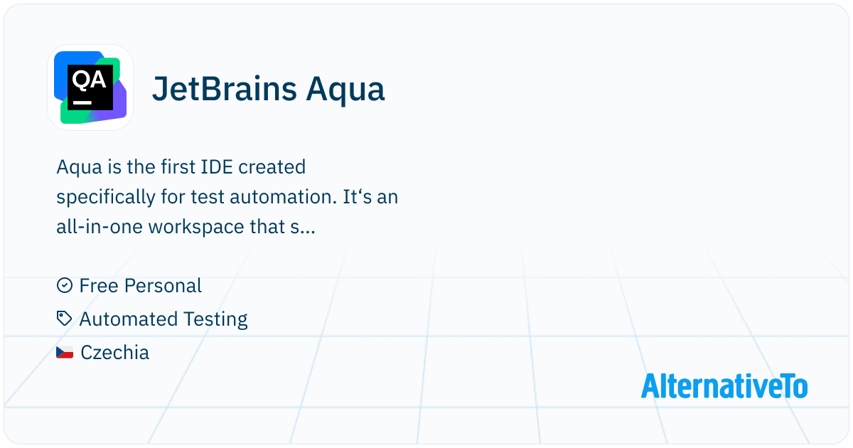 JetBrains Aqua: Aqua is the first IDE created specifically for ...