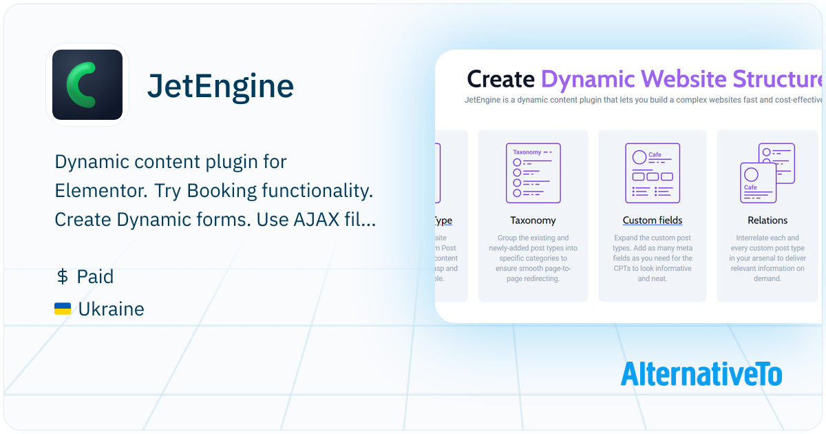 JetEngine: Dynamic content plugin that lets you build complex websites ...